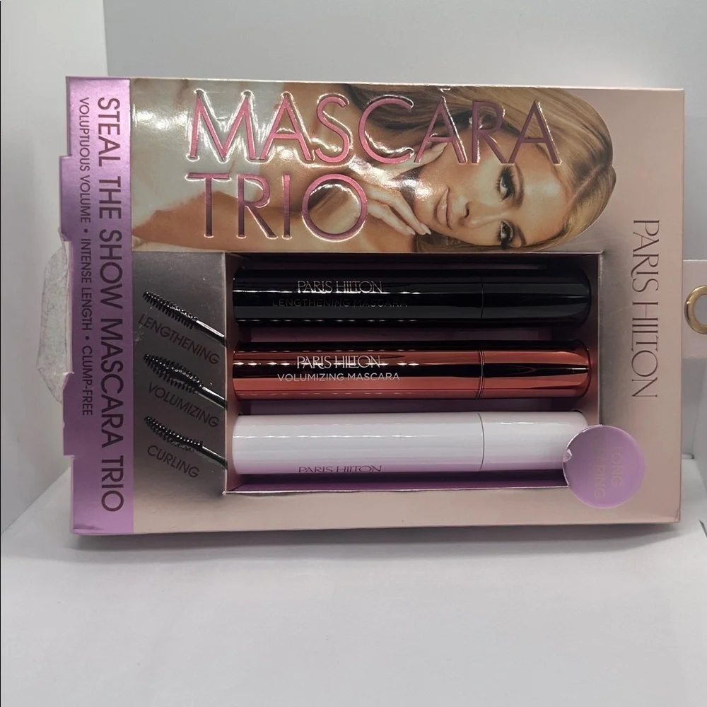 💎 NWT Paris Hilton Steal The Show Mascara Trio Set -